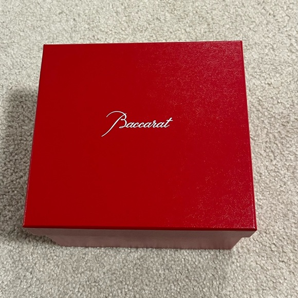 Baccarat Crystal Vase / Pencil Holder Brand New in red box w authentic card - Picture 7 of 10